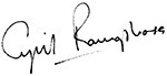Cyril Ramaphosa signature