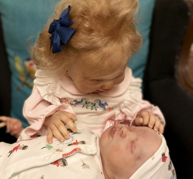Reborn baby dolls bring happiness to children and the elderly alike