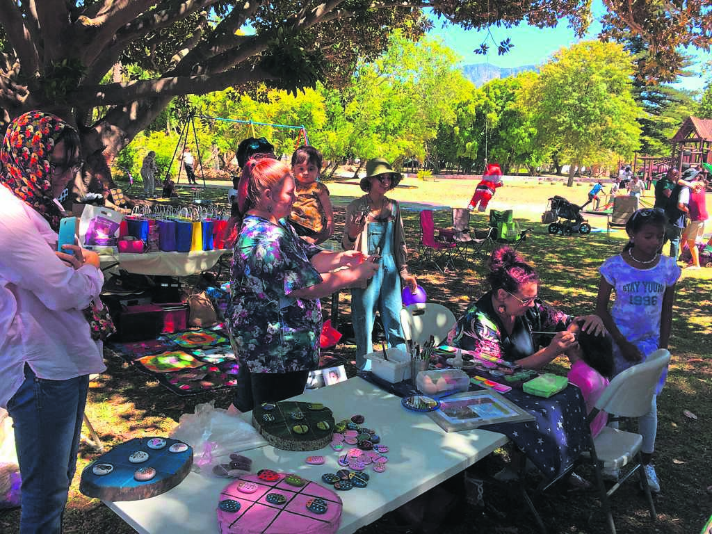 About 50 people attended the Colour My World event held at Maynardville Park on Saturday 7 January.PHOTO: Supplied