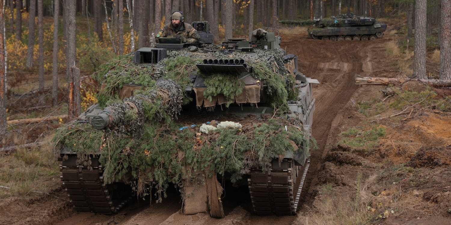 Businessinsider.co.za | Kremlin says European infighting over sending advanced tanks to Ukraine is a sign of weakness