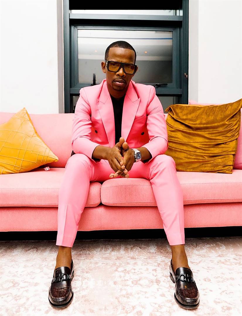 Zakes Bantwini gears up for the 65th Annual Grammy Awards. Photo from Instagram.Photo by 