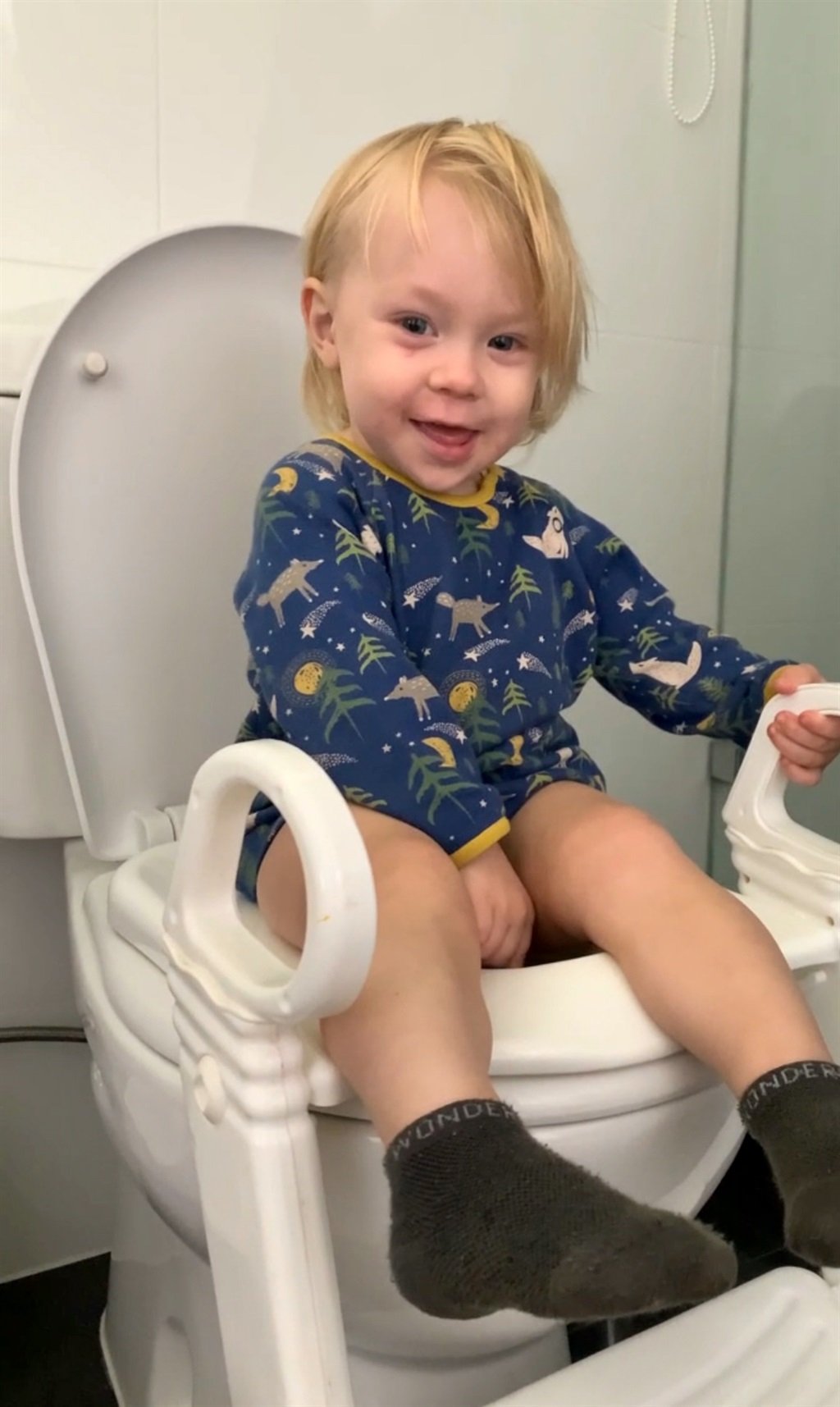  A proud mum has shared her potty-training hack af