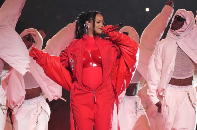 
Rihanna’s Super Bowl halftime show gig was her first live performance in five years. (PHOTO: Gallo Images/Getty Images)