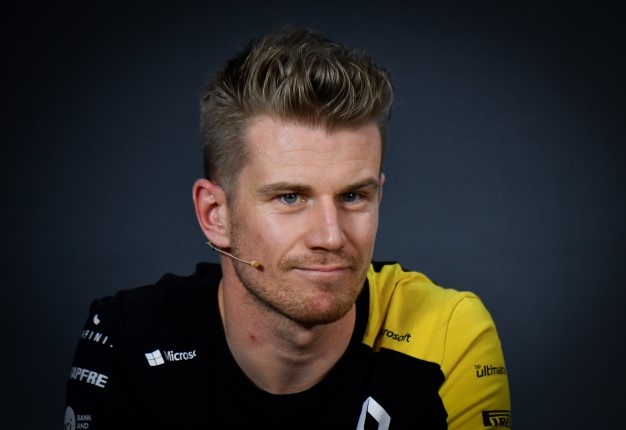 Renault's German driver Nico Hulkenberg looks on during a press conference at the Circuit Paul Ricard in Le Castellet, southern France. <i> Image: AFP / GERARD JULIEN </i>