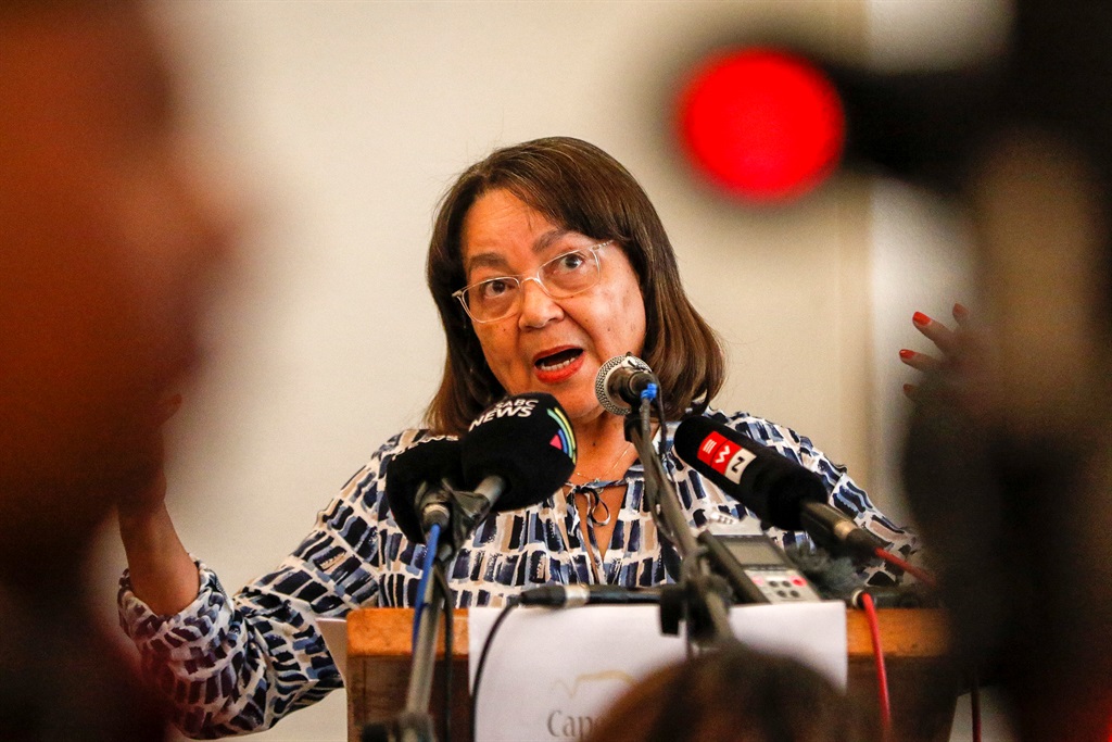 Patricia de Lille has officially decided to leave the Democratic Alliance. Picture: Adrian de Kock/Netwerk24/Gallo Images
