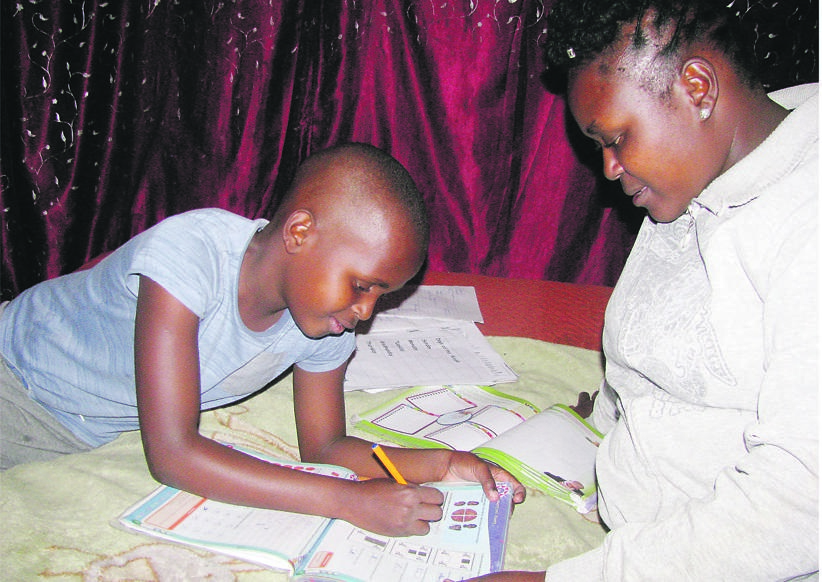 Children writing exams need adult love and support.                 Photo by Kopano Monaheng