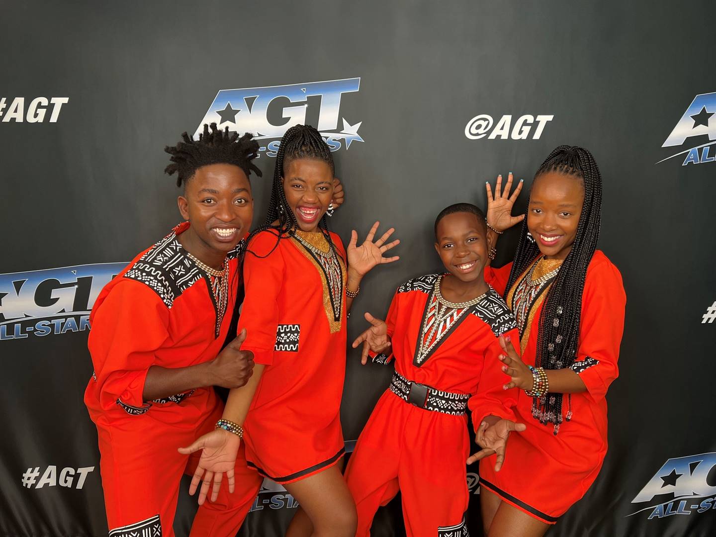 Die Ndlovu-jeugkoor het die gehoor op hul voete gehad met hul eerste opvoering Maandag op ‘America’s Got Talent: All Stars’. Foto: Facebook/Ndlovu Youth Choir