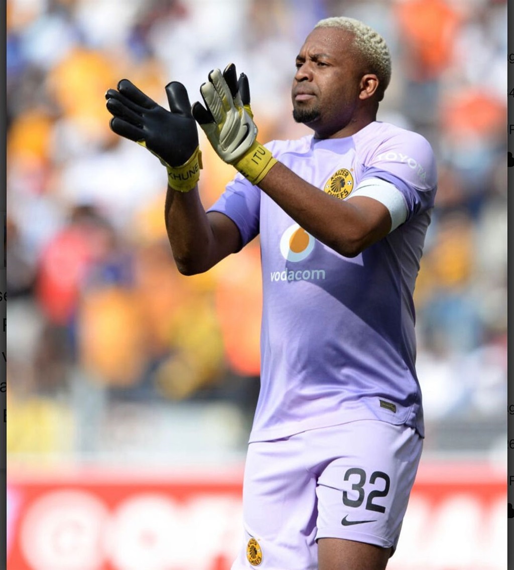 Itumeleng Khune donated a pair of boots to a young