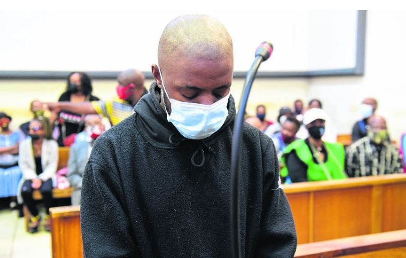 Self-confessed murderer, Flavio Hlabangwane. Photo by Morapedi Mashashe