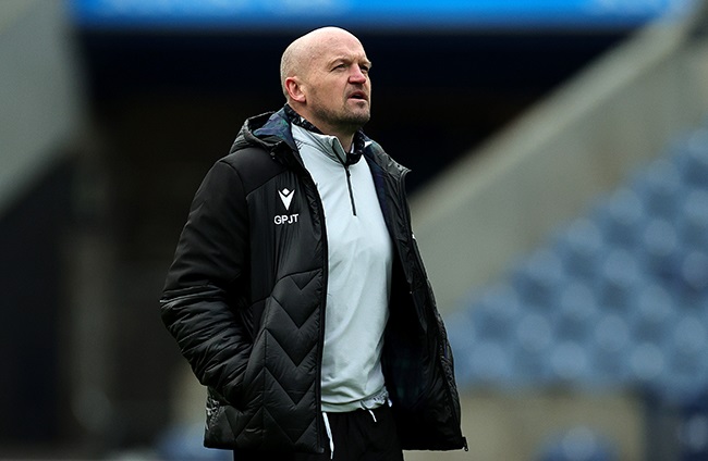Scotland head coach Gregor Townsend. (Photo by David Rogers/Getty Images)