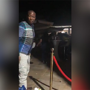 A video of Julius Malema was circulating online on Monday in which the EFF leader seemingly mocks Home Affairs Minister Malusi Gigaba. 
