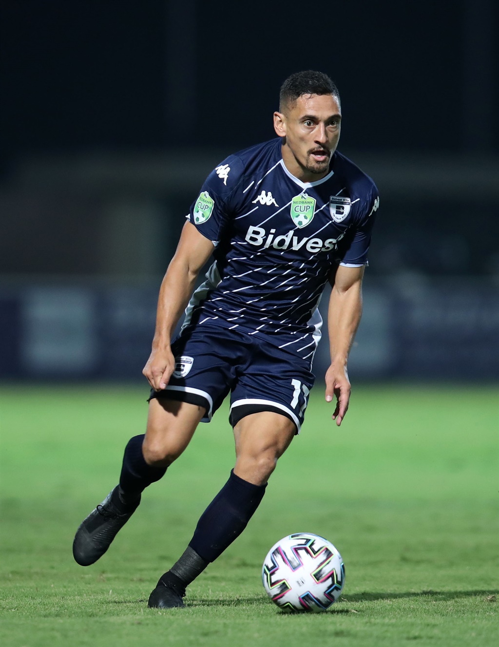 Cole Alexander of Bidvest Wits during the 2020 Nedbank Cup Quarterfinal match between Real Kings and Bidvest Wits at the Sugar Ray Xulu Stadium, Clermont on the 13 March 2020 Â©Muzi Ntombela/BackpagePix