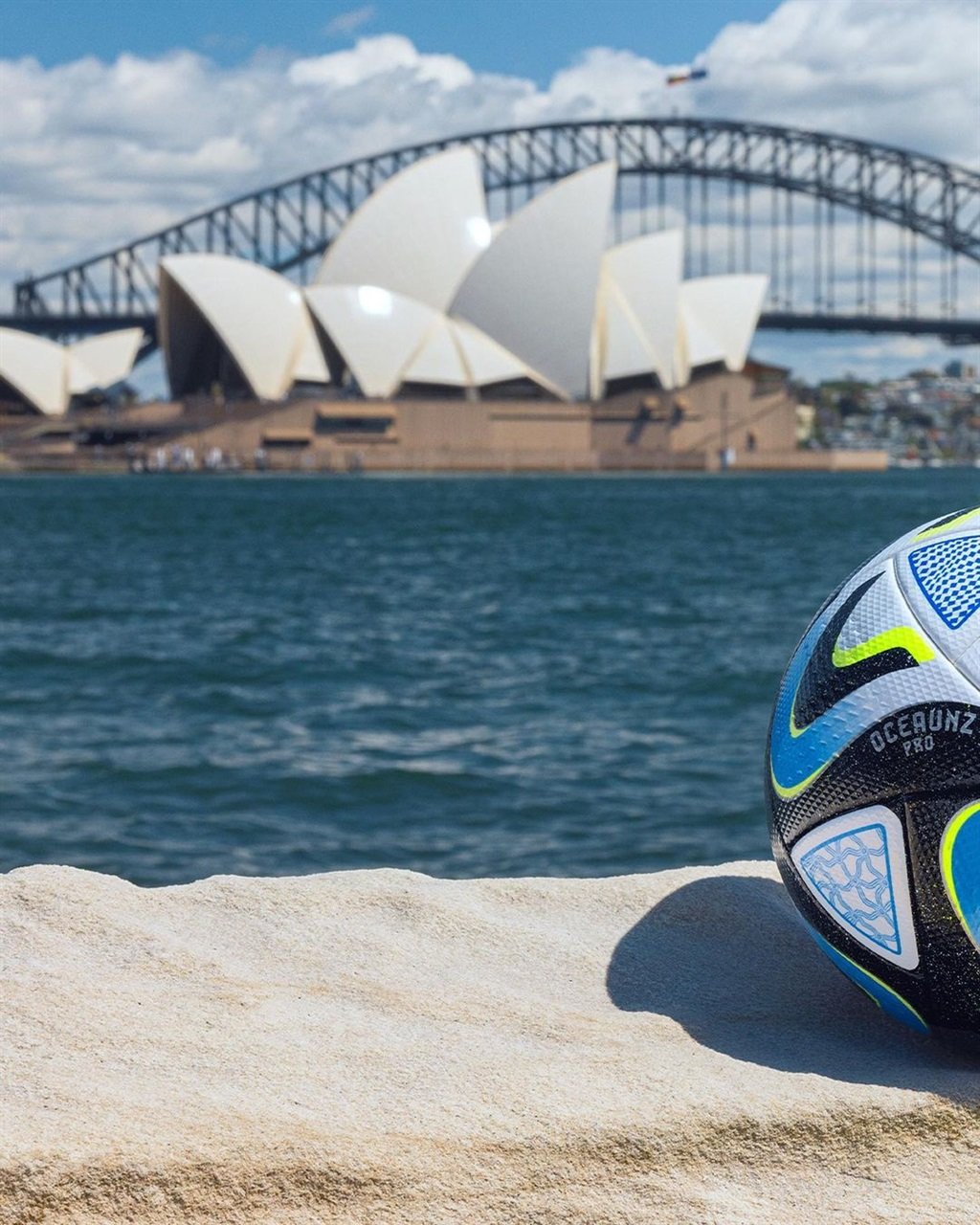 'OCEAUNZ' The official match ball for the 2023 FIF