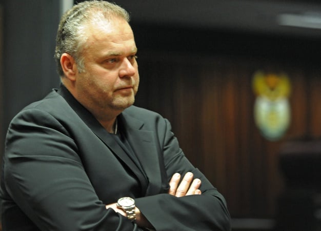 Radovan Krejcir is photographed during his court appearance. (Gallo Images, file)