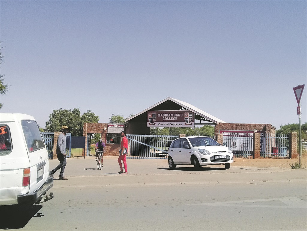 BEACON OF HOPE Masibambane College may have to close next year if the Gauteng department of education can’t find funds to pay its subsidy in full. Picture: Msindisi Fengu