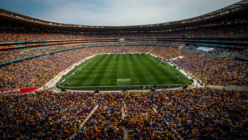 FNB Stadium might not be available for Telkom Knockout Soweto derby