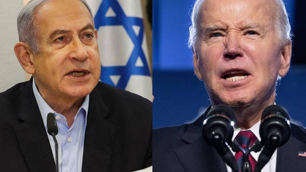 Israel's pinpoint bombing of three cars of the Washington-based World Central Kitchen food aid organisation has outraged US President Joe Biden. (AFP)