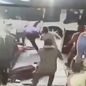 A video is doing the rounds on social media showing an armed robbery at a local store in Jeppe, central Johannesburgm during which two people were shot.