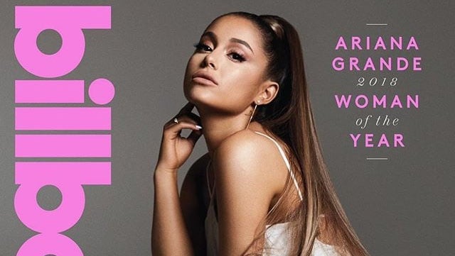 Ariana Grande 2018 woman of the year cover