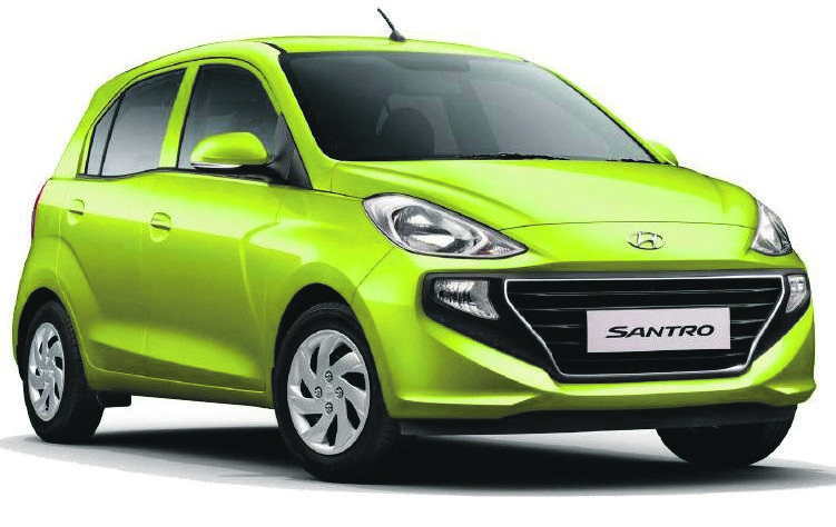 The Santro is the overseas label of the new Hyundai Atos which is scheduled to be making a comeback next year