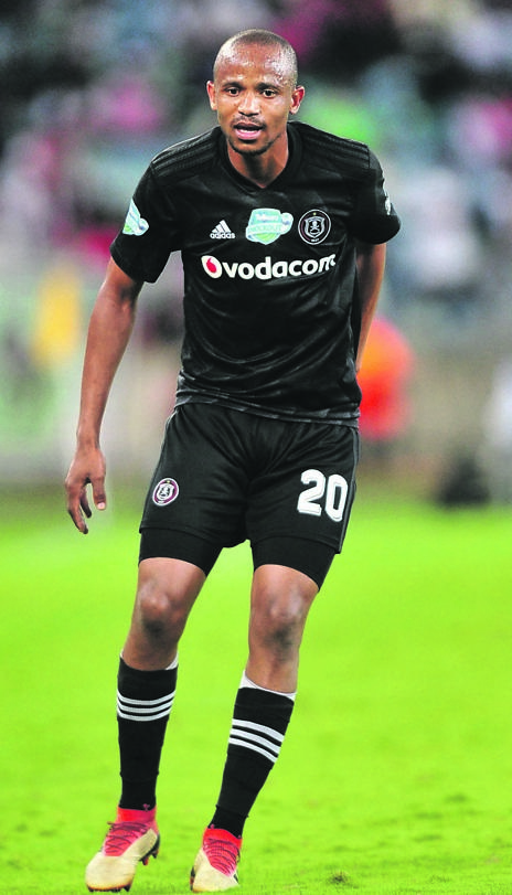 ROOM FOR GROWTH Xola Mlambo says he needs to improve his defending skills. Picture: Samuel Shivambu / BackpagePix