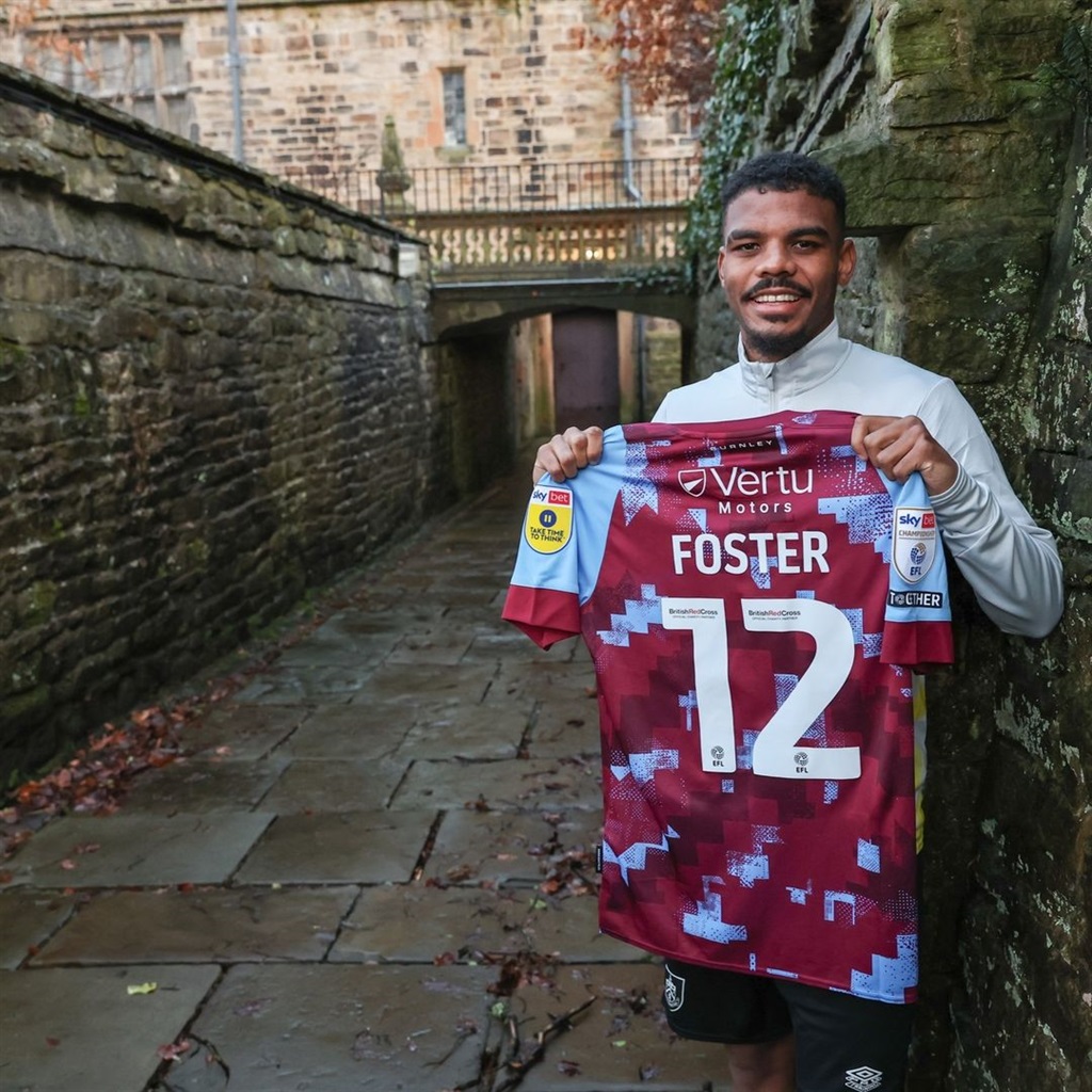 Burnley FC's new striker, Lyle Foster.