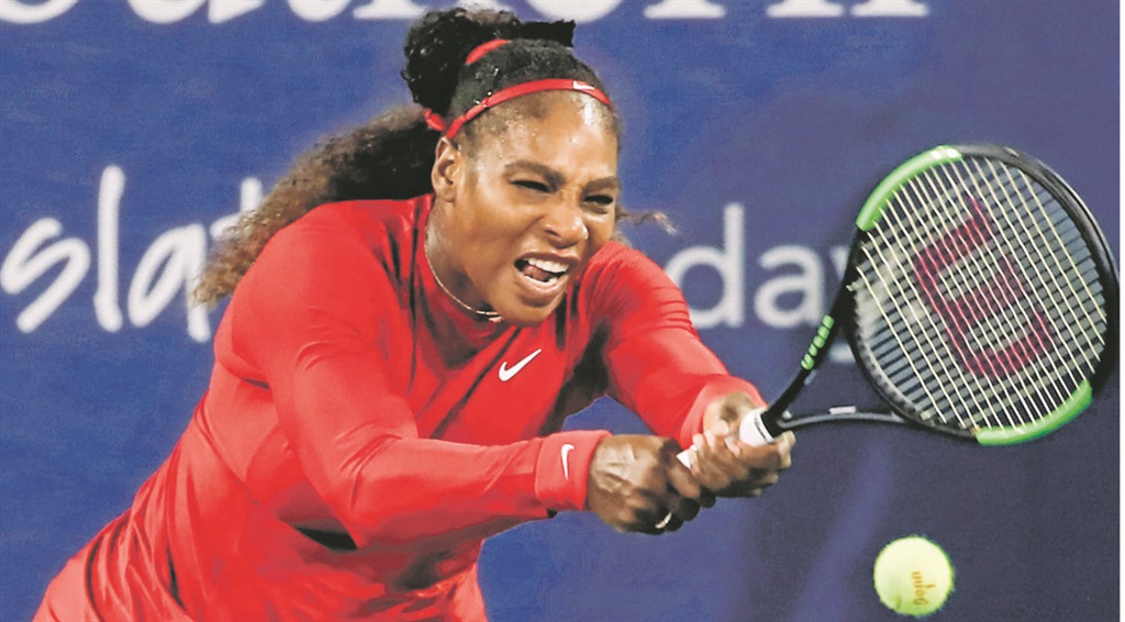 UPHILL BATTLE Women such as the most successful tennis player of our time, Serena Williams, still struggle to get the same treatment and pay as their male counterparts. Picture: Tannen Maury / EPA