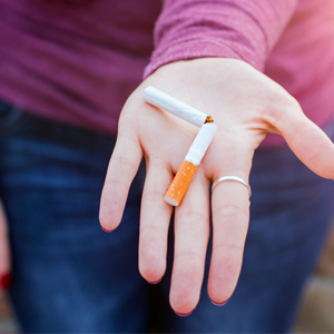 Physical cravings can make quitting smoking difficult.