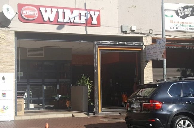 This Wimpy has been part of the Fordsburg community for more than five decades, and now the owners have to close shop due to loadshedding. (PHOTO: Facebook/Saeed Siidi Abrahams)