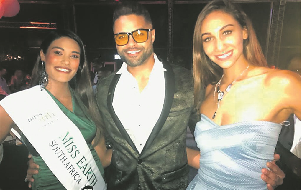 ALL THE BEAUTIFUL PEOPLE Miss Earth SA Nazia Wadee, actor Chris Jaftha, and model and fitness trainer Taz Falconer. Picture: Gayle Edmunds