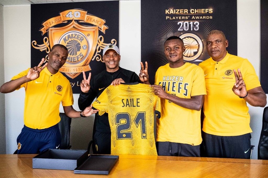Kaizer Chiefs' new forward, Christian Saile Basomb