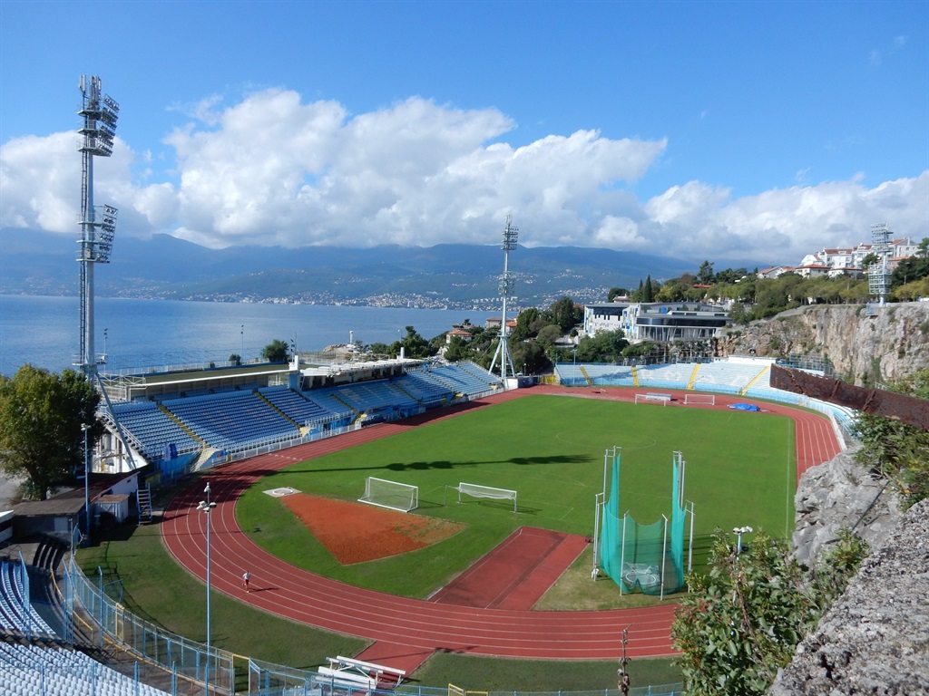 The Stadion Kantrida in Rijeka
