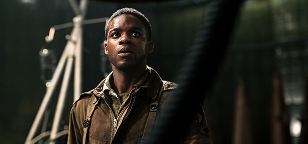 Jovan Adepo in the movie Overlord.