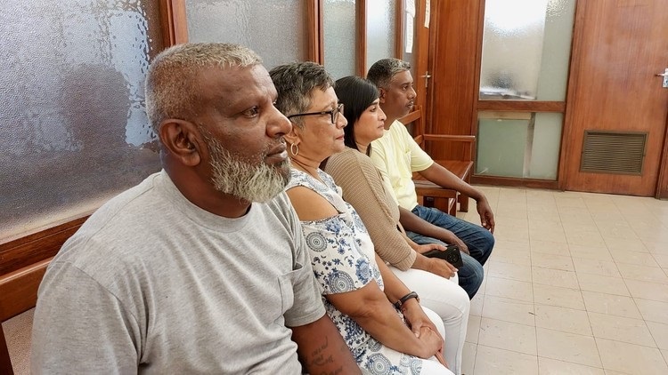 Regan Naidoo’s father, Timothy, his aunts, Premmie