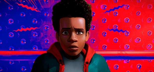 A scene from the movie Spider-Man: Into the Spider-Verse. (AP)