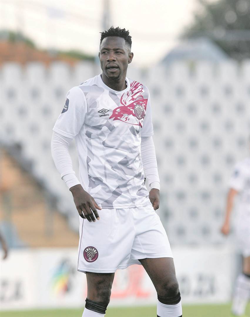 Ernst Middendorp, Swallows coach, believes striker Evans Rusike (pictured) will get better with time.            Photo by         BackpagePix