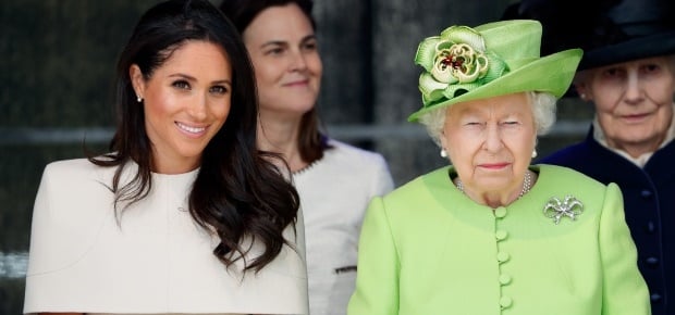 Queen Elizabeth II and The Duchess of Sussex. Photo. (Getty images/Gallo images)