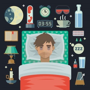 Children of injured parents may struggle to sleep. 
