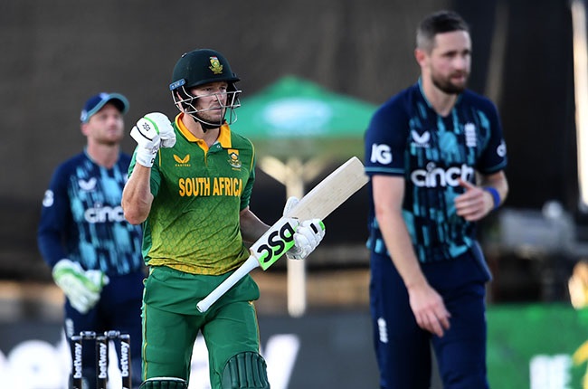 David Miller was heroic for the Proteas, taking th