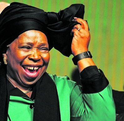 Minister in the presidency for planning, monitoring and evaluation Nkosazana Dlamini-Zuma.