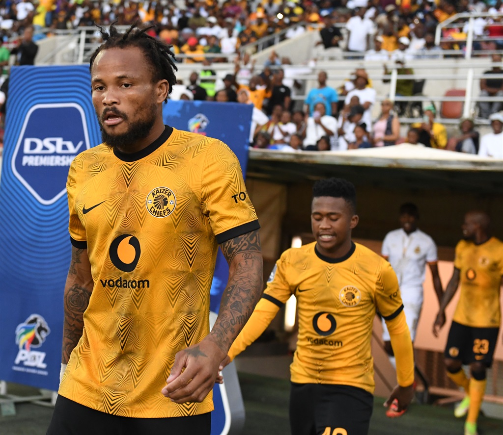 Edmilson Dove of Kaizer Chiefs during the DStv Premiership match between Kaizer Chiefs and Royal AM at Peter Mokaba Stadium on January 29, 2023 in Polokwane, South Africa.