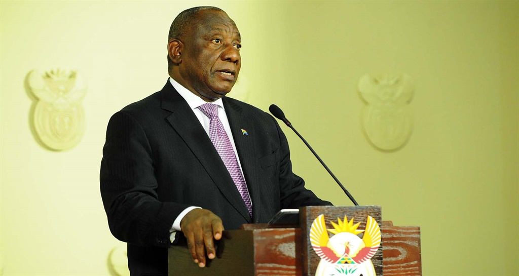 President Cyril Ramaphosa will address the nation from the Union Buildings in Pretoria on Sunday following an increase in coronavirus cases.  (Picture: Siyabulela Duda)