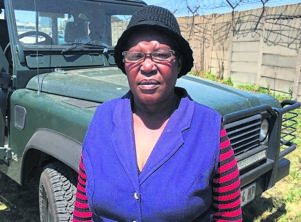 Gogo Thokozile Gwala is battling to get her pension because her age has been recorded incorrectly.                                                   Photo by Bongani Mthimunye