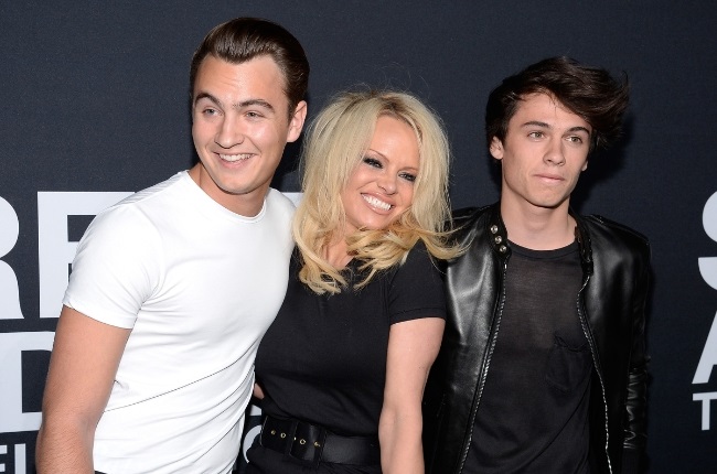 Pamela Anderson is proud of the men her sons have 