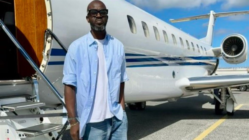Black Coffee opens up about his plane incident. Photo from X