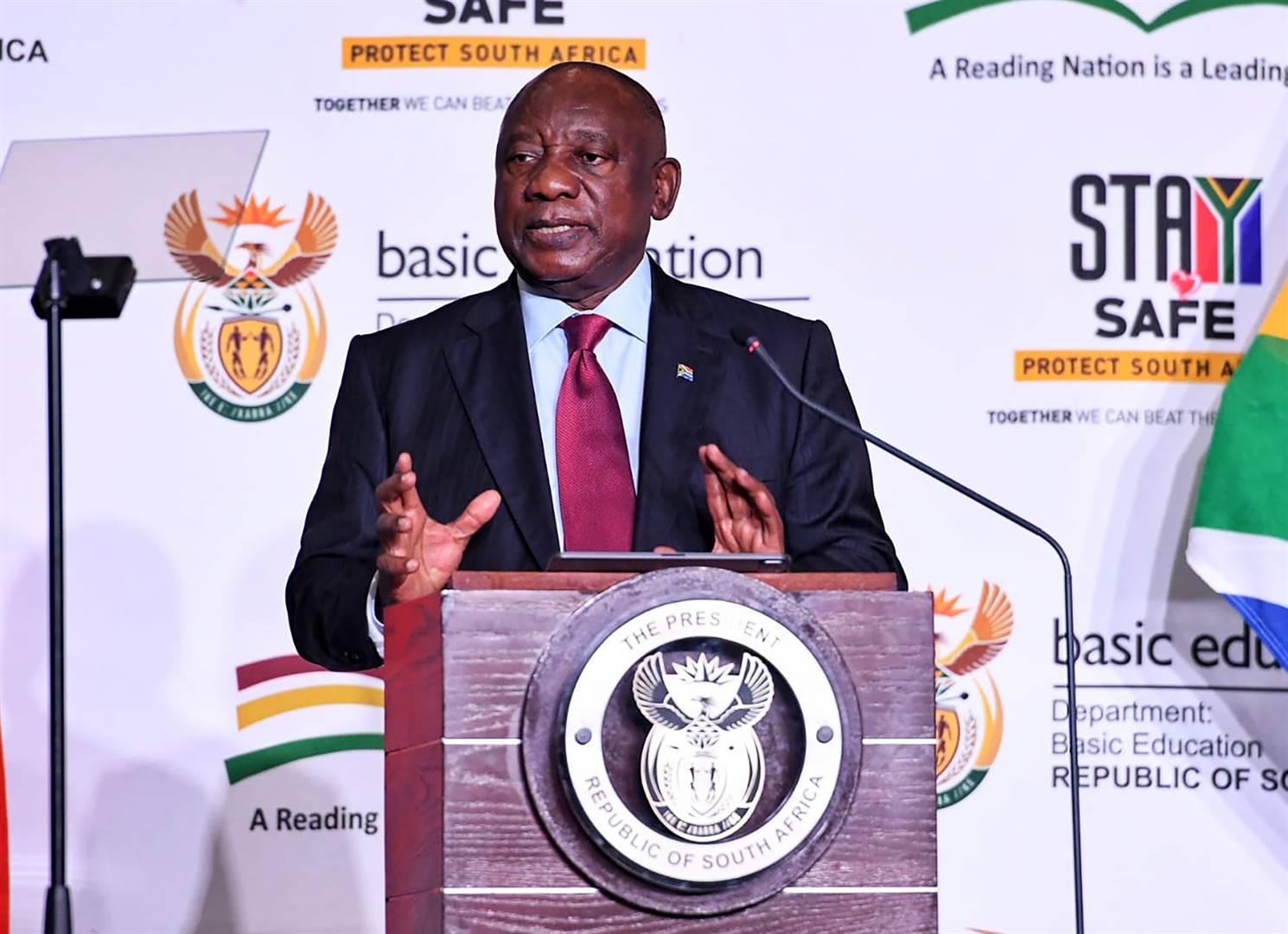 President Cyril Ramaphosa said the government is discussing the energy crisis.        Photo by GCIS