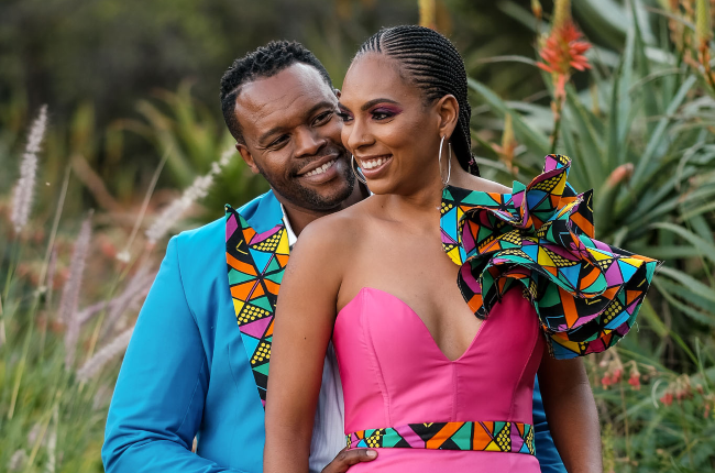 Actor Tumisho Masha recently married Chantal Wagner in a low-key ceremony. (Photo: Onesto Studios)
