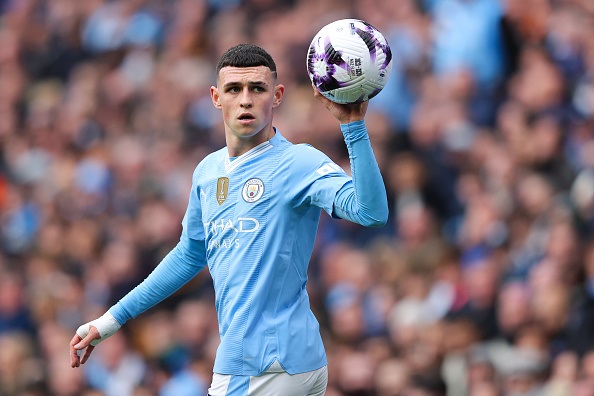 Phil Foden has been praised as the best player in the Premier League by Pep Guardiola. 