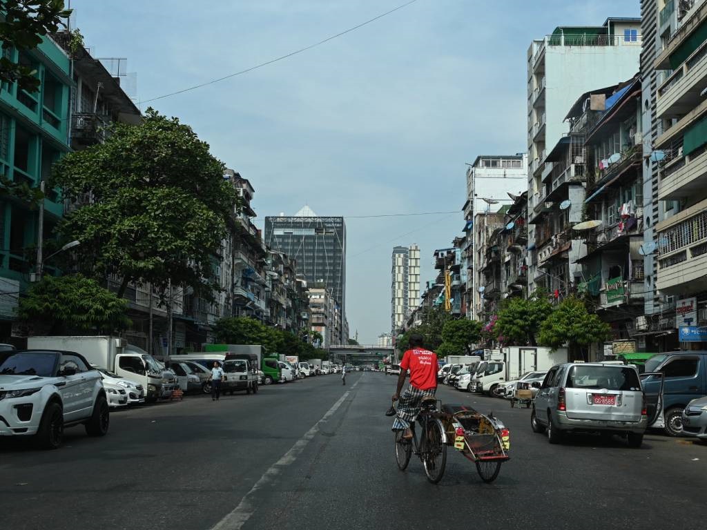 News24.com | 'Almost no activity on the main roads': Myanmar streets empty in protest on coup anniversary