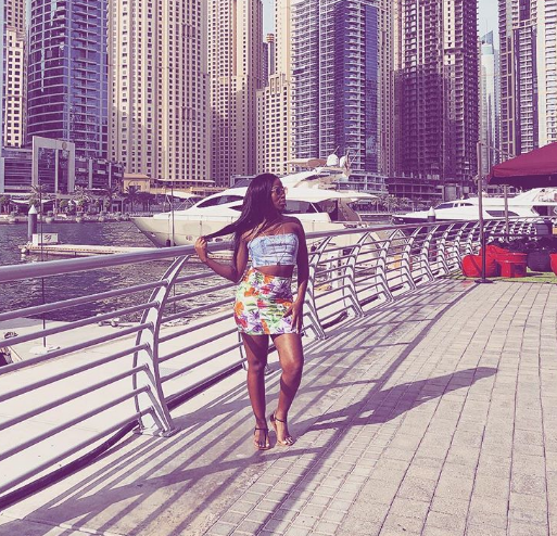 Ms Cosmo is living her best life in Dubai.
Photo: Instagram 